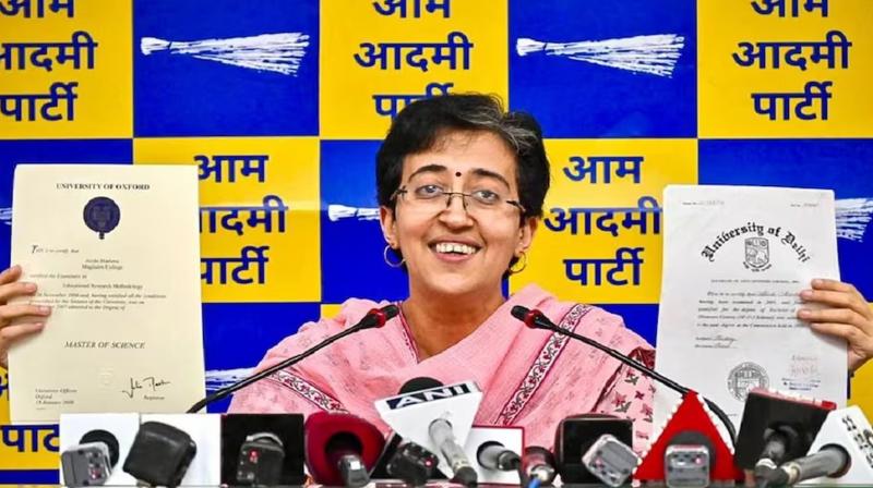 AAP starts 'Degree Show Campaign': Atishi flaunts Oxford degree, challenges BJP leaders