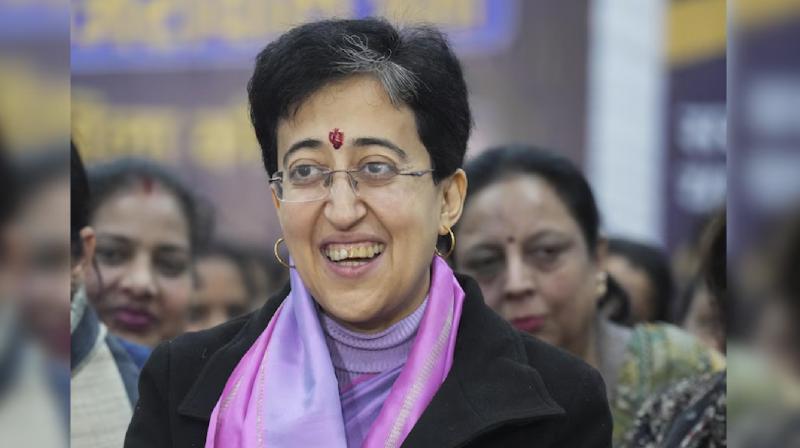 Delhi Election CM Atishi files nomination papers from Kalakji seat news in hindi