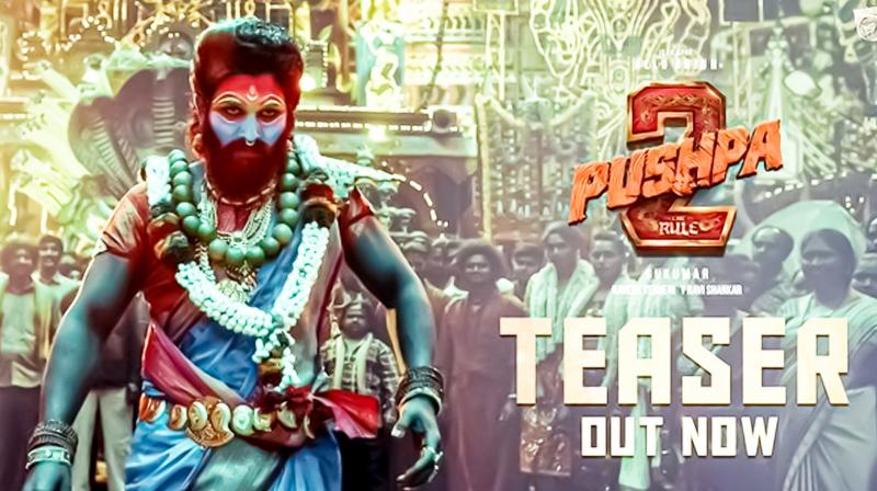 Teaser of 'Pushpa 2- The Rule' released on Allu Arjun's birthday news in hindi