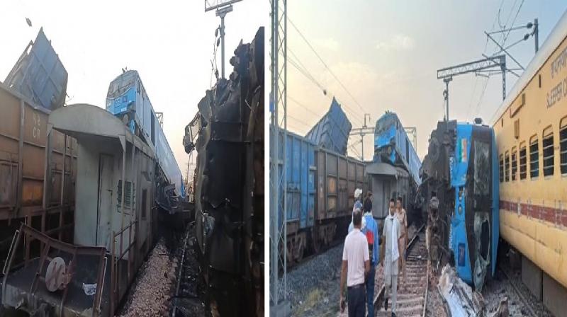 Train accident in Punjab, two injured news in hindi