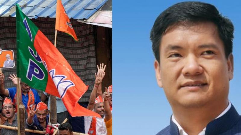 Arunachal Pradesh Assembly elections BJP returned in power news in hindi