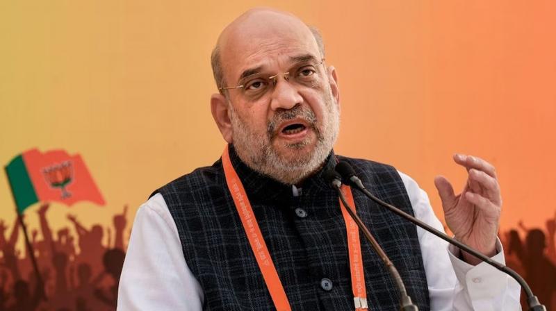 Home Minister Amit Shah's visit to Haryana canceled due to bad weather, addressed people by phone