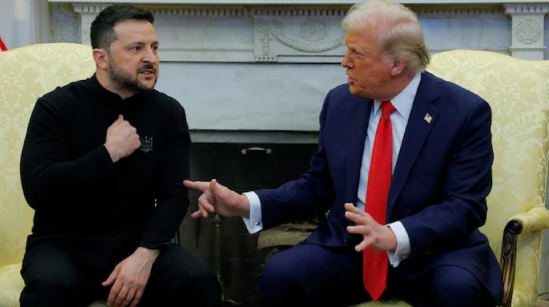 Trump pauses military aid to Ukraine after spat with Zelenskyy News In Hindi