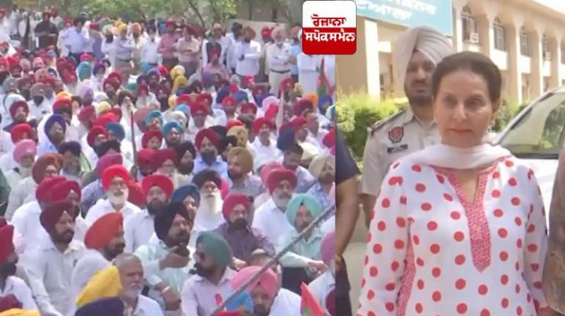 Family Protests In Patiala Over Assault On Colonel News In Hindi