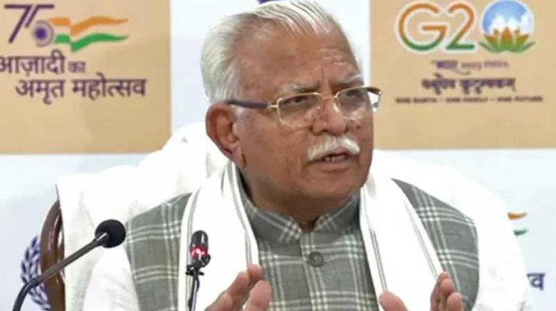 Haryana CM Manohar Lal Khattar