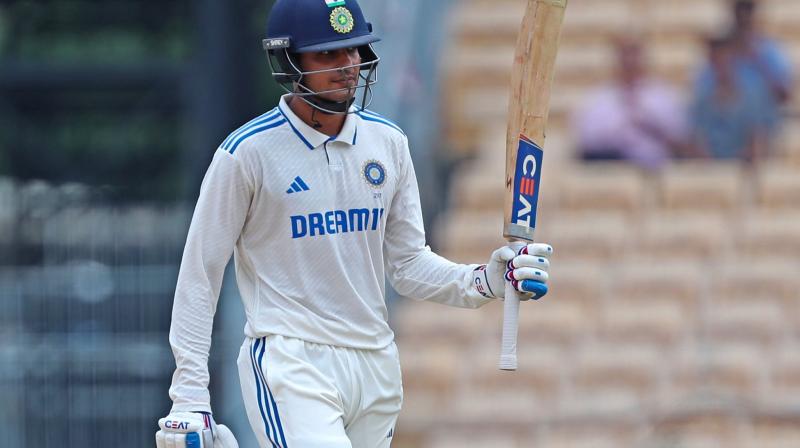 Shubman Gill scored a century in test against Bangladesh