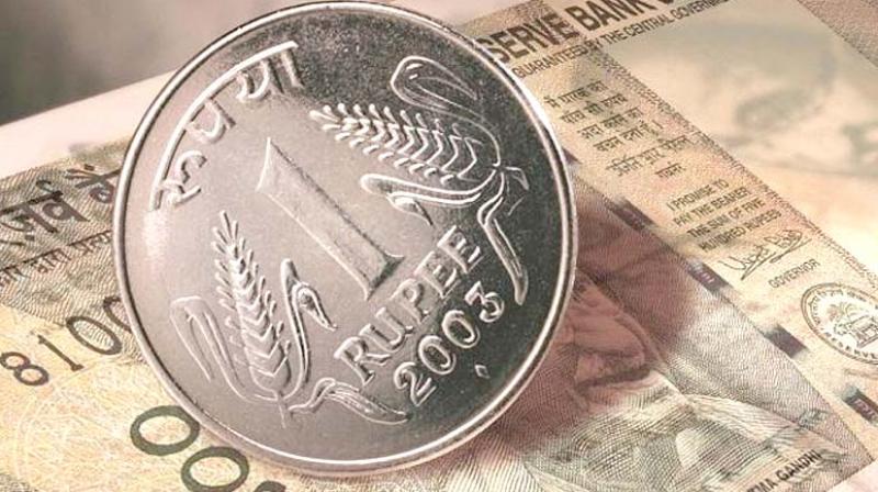 Rupee rises 33 paise in early trade