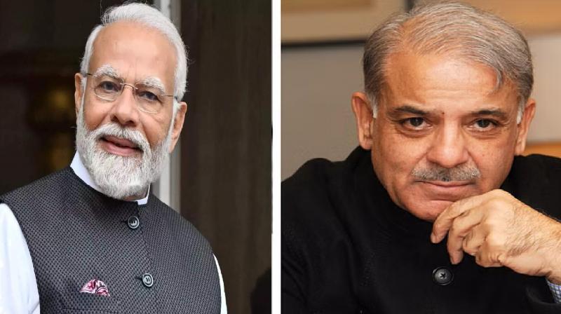 PM Modi congratulated the new Prime Minister of Pakistan Shahbaz Sharif