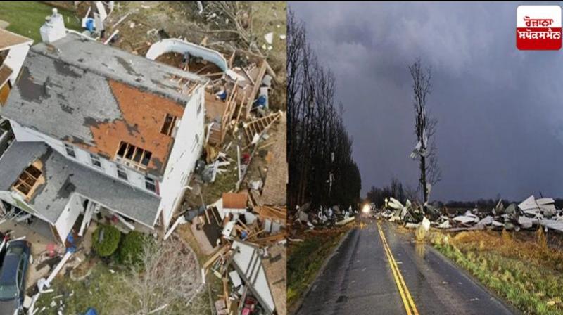 Storm caused massive destruction in America Storm news in hindi