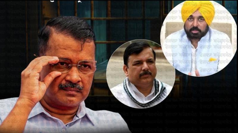  Tihar Jail Denied Permission For Sanjay Singh And Bhagwant Mann To Meet Arvind Kejriwal