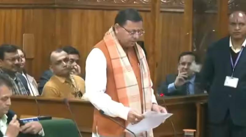 Uttarakhand CM Pushkar Singh Dhami introduced uniform civil code uttarakhand 2024 bill in state assembly