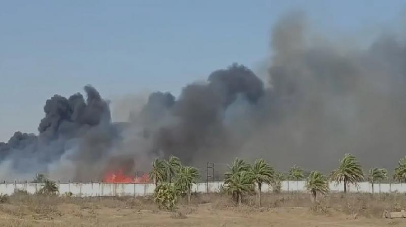 fire broke out at Indian Oil Plant in Deoghar, Jharkhand news in hindi