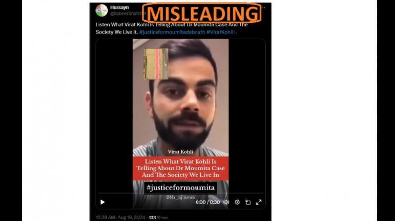  Old video of virat kohli getting angry on molestors viral linked with Kolkata doctor rape murder case