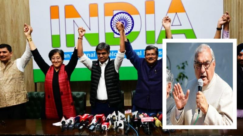 Lok Sabha Elections 2024: Alliance between Congress and Aam Aadmi Party, Congress will contest on 9 seats