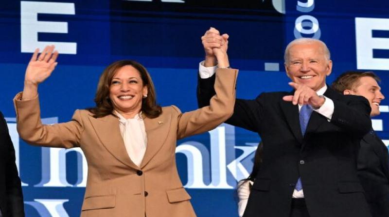 America Politics News: joe Biden handed over the command of the party to Kamala Harris