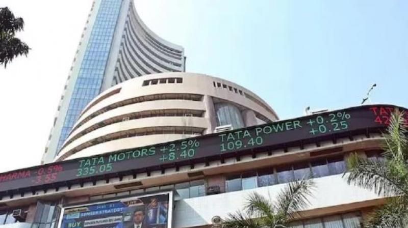 Stock market gains for the third consecutive day, Sensex gains marginally by 18 points