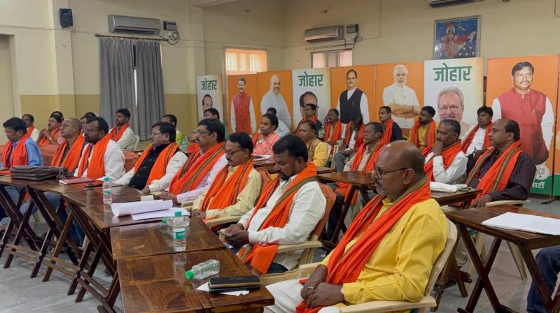 Meeting of BJP Scheduled Caste Morcha and enlightened people concluded news in hindi