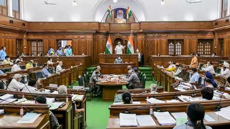 Uproar in Delhi Assembly: Speaker orders three BJP MLAs to walk out (सांकेतिक फोटो)