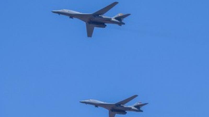 US inducts two 'B-1B Lancer' bombers in Aero India 2023 (फोटो साभार)