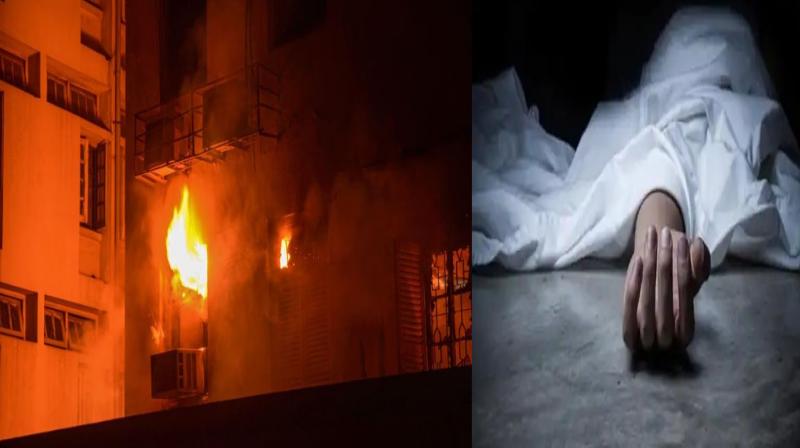 Mumbai ; Fire broke out in multi-storey building, elderly woman died