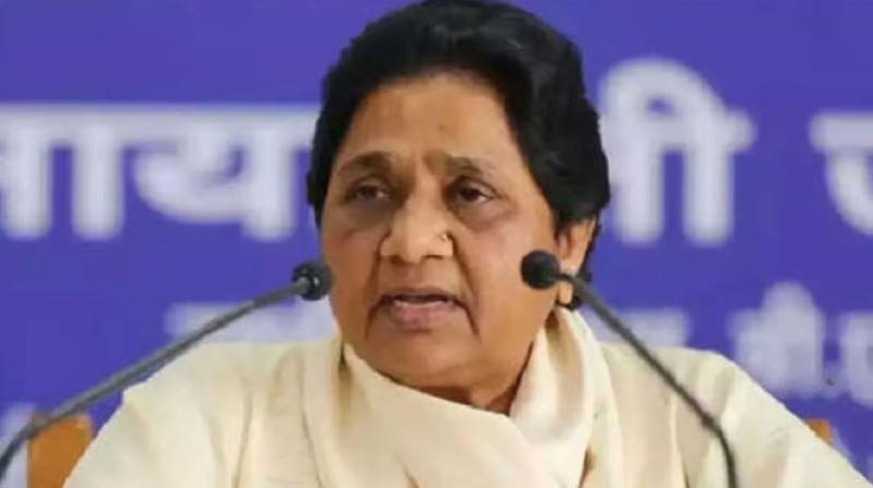 It is sad and unfortunate that BJP has not yet taken action against Bidhuri: Mayawati