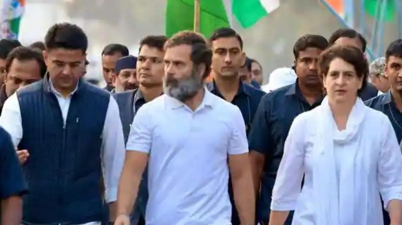 Priyanka joins Rahul-led 'Bharat Jodo Yatra' for the first time