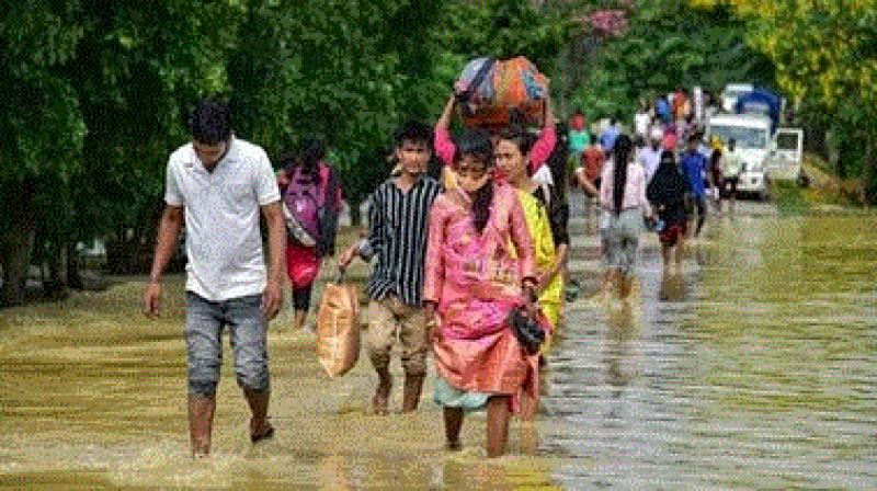 Flood situation in Assam turns serious, forecast of heavy rain