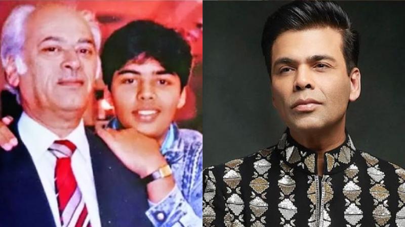 Karan johar remembers father Yash Johar on his 20th death Death Anniversay 