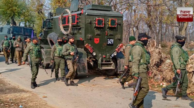 Encounter breaks out between security forces and terrorists at Doda-Udhampur border news in hindi 