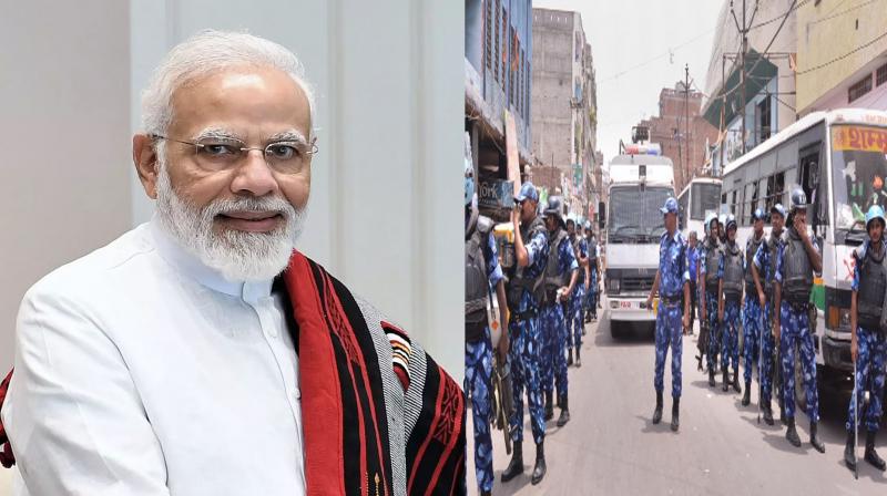 Security beefed up in Tripura ahead of PM Modi's visit