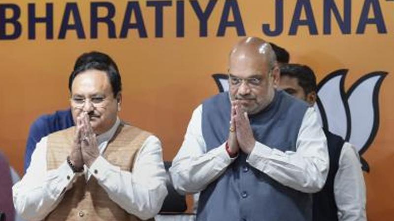 Shah and Nadda hold meeting with Telangana BJP leaders