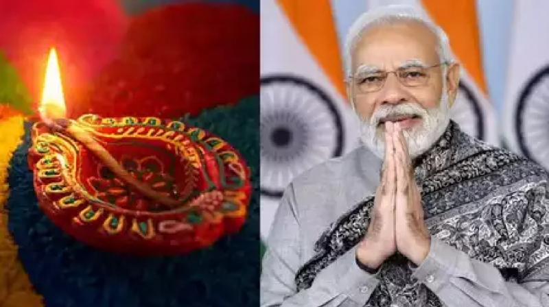  PM Modi greets nation on Deepawali diwali 2024 New In Hindi