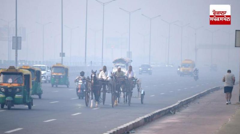 Air pollution level increases in Delhi before Diwali News In Hindi