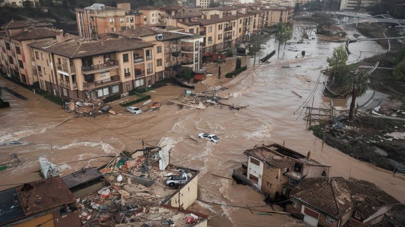 95 people died due to flash floods in Spain News in Hindi