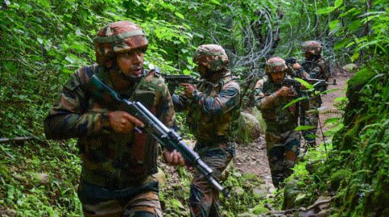 Infiltration bid foiled in Jammu and Kashmir, four terrorists killed ( सांकेतिक फोटो)