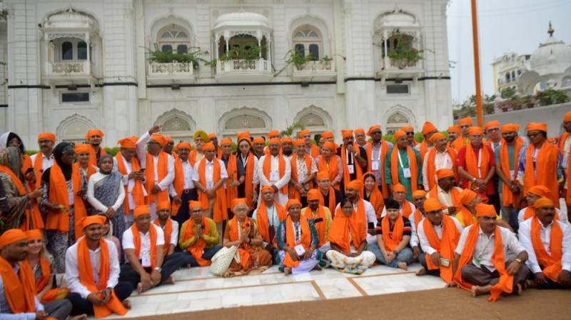 Foreign guests of G-20 summit reached Takht Harimandir Sahib