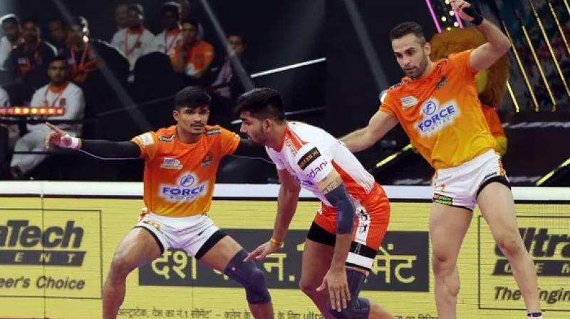 Gujarat Giants beat Puneri Paltan