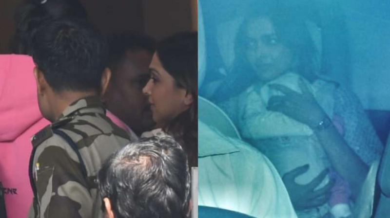 Deepika Padukone seen airport with daughter Dua Ranveer News In Hindi