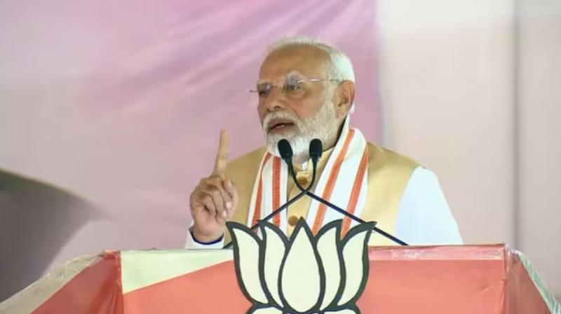 Congress now become parasitic Congress, surviving on crutches: PM Modi