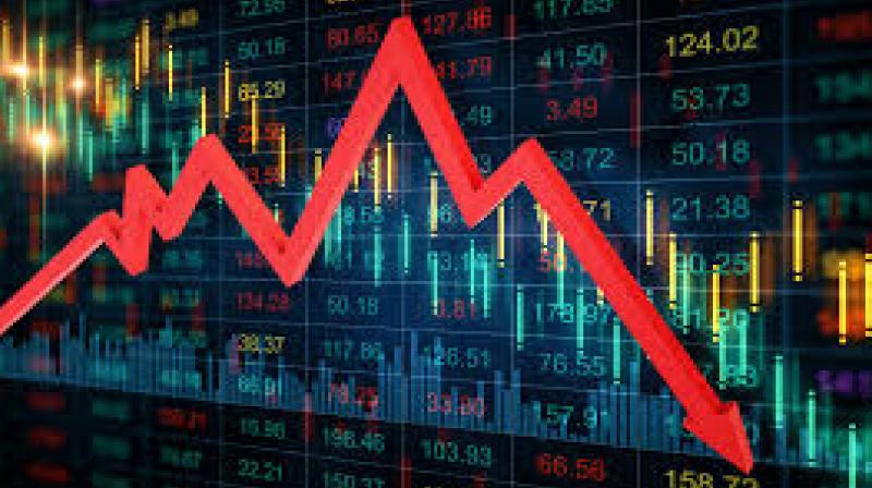 Stock market falls after two days of rise News in Hindi 