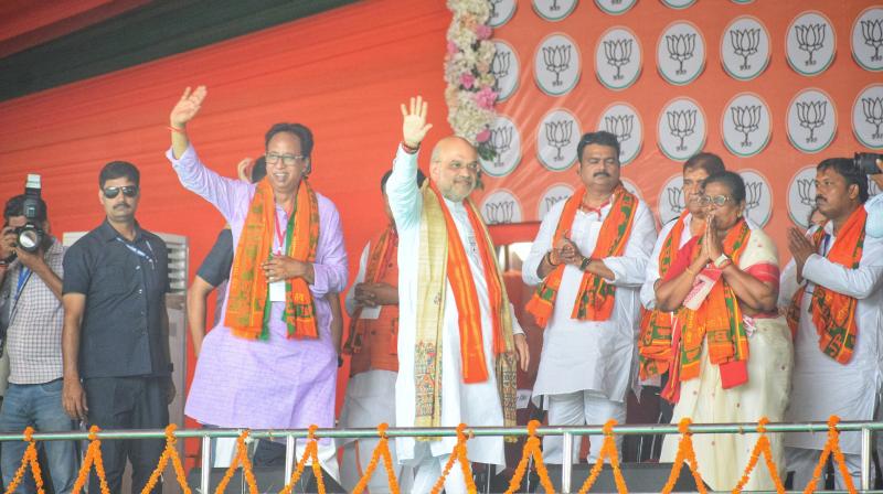 'As long as Modi is there no one can remove reservation', Amit Shah said in West Champaran