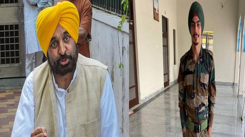 Punjab government will give martyr status to Agniveer Amritpal Singh: Chief Minister maan