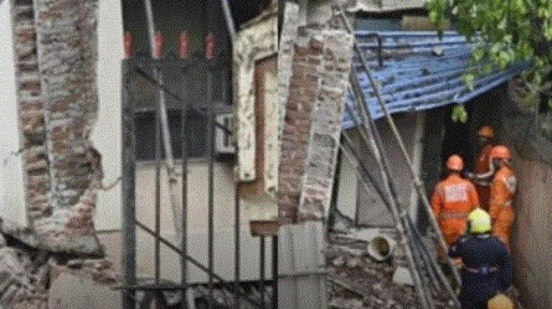 Two-storey house collapses in Mumbai's Ghatkopar, four injured