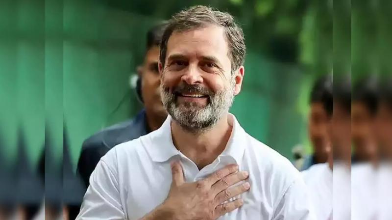 Rahul Gandhi donated one month's salary to KPCC for rehabilitation program in Wayanad.