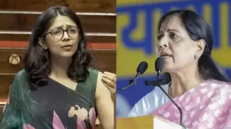 Swati Maliwal: She is very relieved... Maliwal criticized Sunita Kejriwal's post on Bibhav Kumar's release.