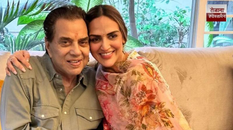 My father is stable and recovering' Esha Deol rubbishes Dharmendra's death rumours news in hindi 