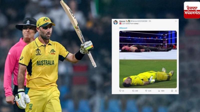 Glenn Maxwell scored a brilliant double century