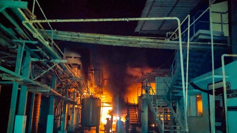 Three killed in blast at pharmaceutical factory in Andhra Pradesh