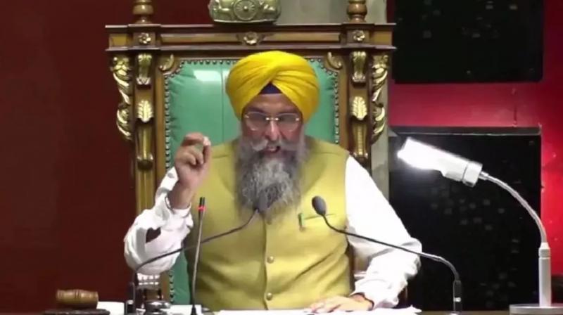 Two-day session of Punjab Assembly is valid: Speaker Kultar Singh Sandhwan