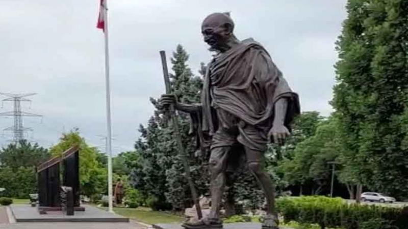 Second statue of Mahatma Gandhi damaged in Canada this month (सांकेतिक फोटो)